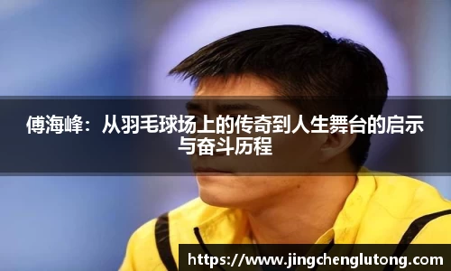 傅海峰：从羽毛球场上的传奇到人生舞台的启示与奋斗历程